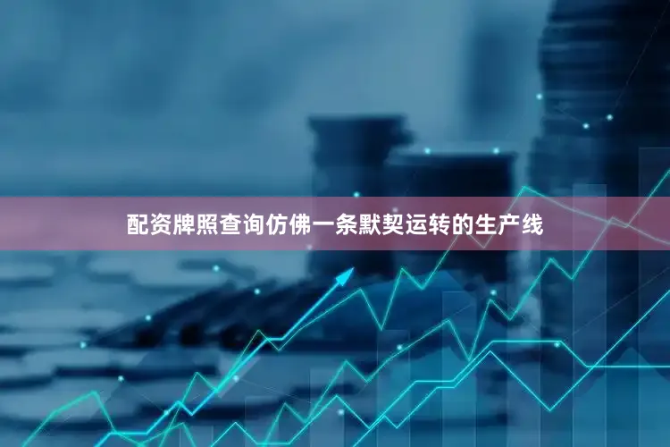 配资牌照查询仿佛一条默契运转的生产线